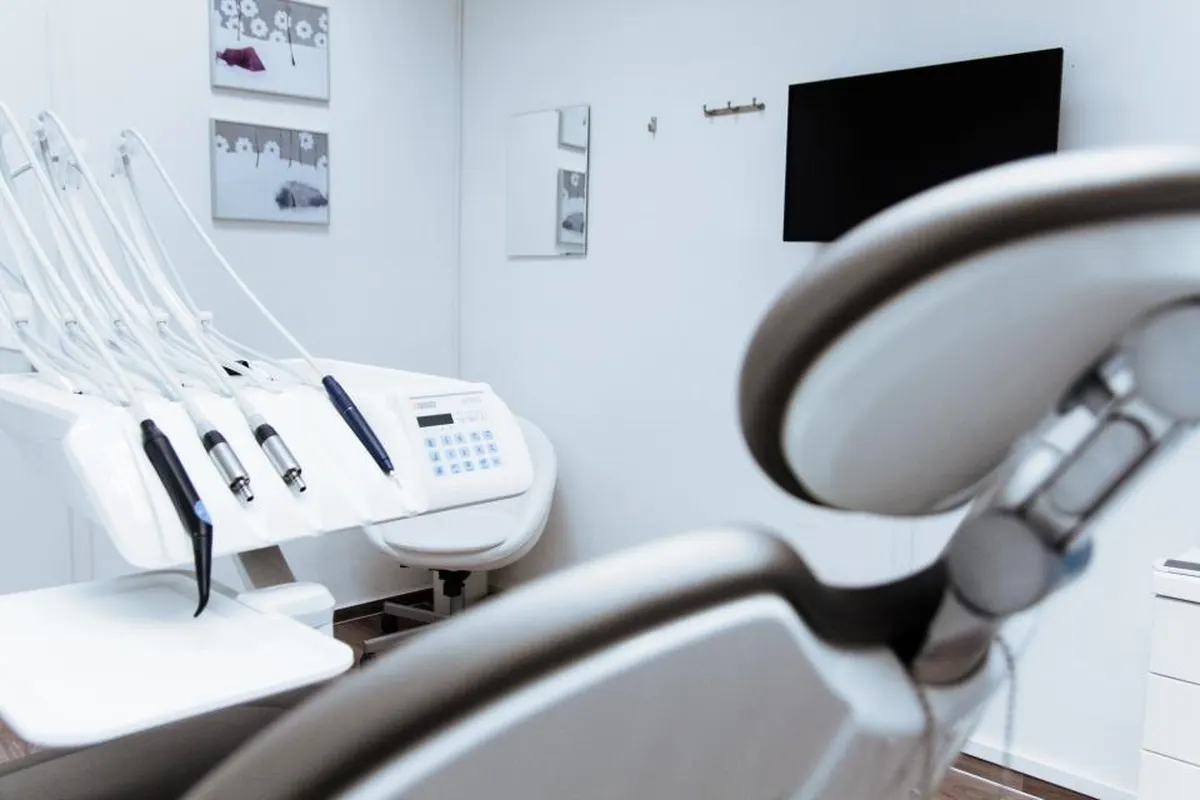 modern white dental treatment room