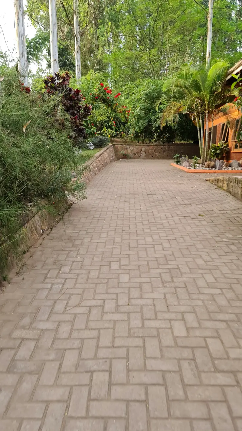 Herringbone garden path, Sanibel
